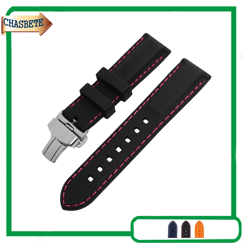 Buy Silicone Rubber Watch Band for AP Audemars Piguet Watchband 22mm Men Women