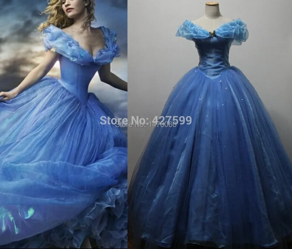 Buy Hot Sale 2015 New Movie Deluxe Cinderella Dress