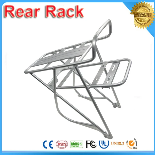 Best Bike bicycle Battery rack Rear Shelf Rear Rack Rear Carrier for 36v 48v battery suitable for T 24/26/INCH BIKE TIRES 1