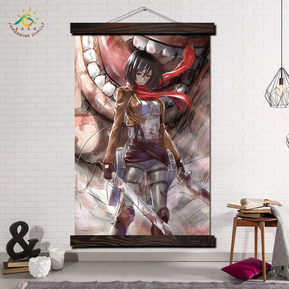 

Japan Anime Girls Wall Art Canvas Prints Painting Frame Scroll Painting Hanging Poster Decorative Picture Art Print Wall Poster
