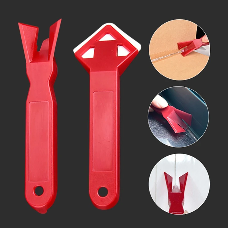 

2pcs/set Mini Handmade Tools Scraper Utility Practical Floor Cleaner Tile Cleaner Surface Glue Residual Shovel
