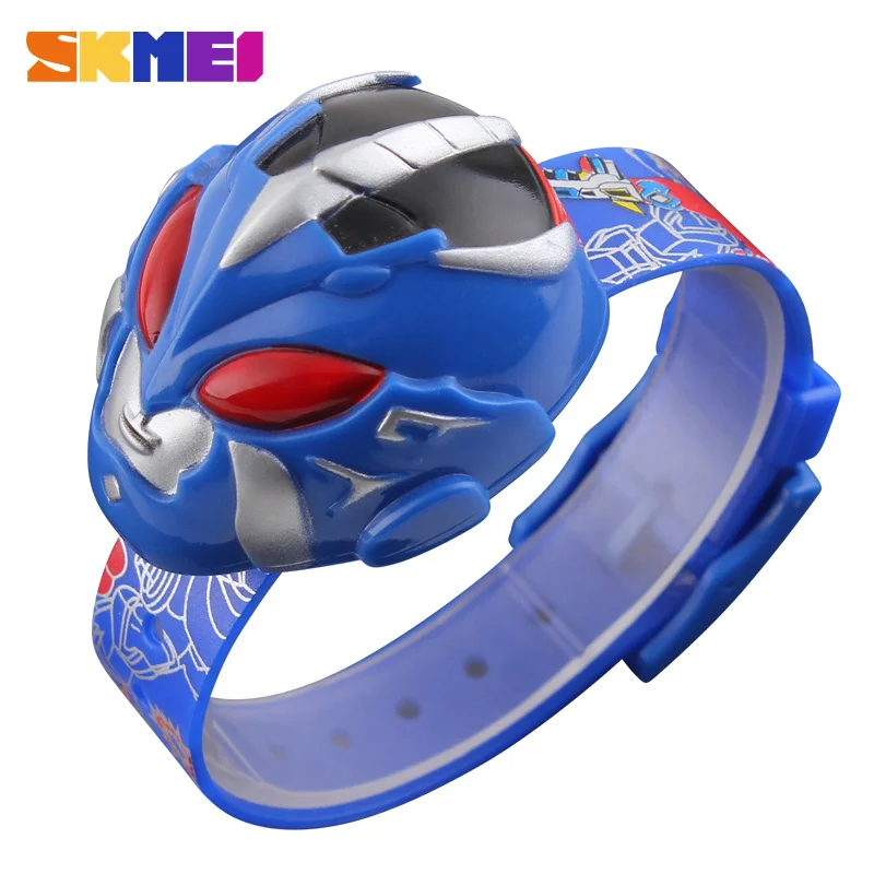 

SKMEI 1239 Children Watch Digital Wristwatches Cartoon Superman Toy Shape Dial Sports Watches For Kids Relogio Relojes