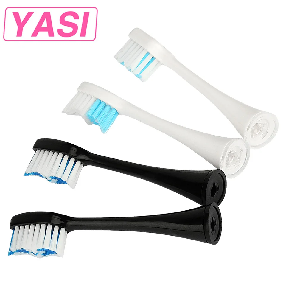 YASI 4Pcs/Pack Toothbrush Head Electric Toothbrush Replacement Head Fit