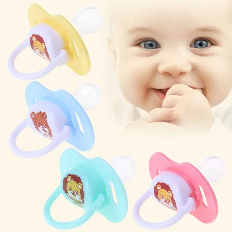 

Baby Nipple Food Grade Silicone Pacifier Round Head Infant Newborn Soother Orthodontic BPA Free Safe Teether Care