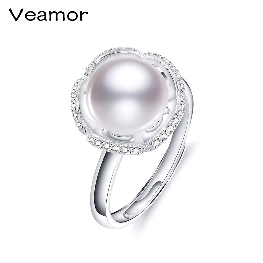 veamor wedding rings aaaa freshwater pearl jewelry rings 10 11mm elegant adjustable pearl rings high - Elegant Wedding Rings veamor wedding rings aaaa freshwater pearl jewelry rings 10 11mm elegant adjustable pearl rings high - Elegant Wedding Rings