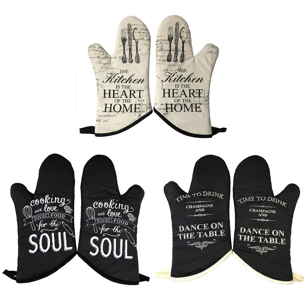 

Extreme Heat Resistant Grilling Gloves Insulated Kitchen Oven Mitts On-Slip Potholder For Baking Frying BBQ Grilling Cooking