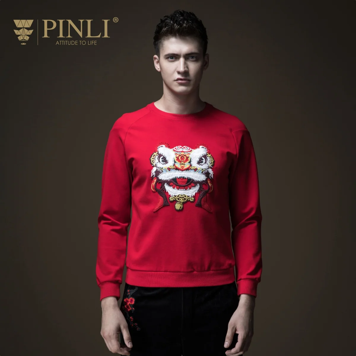 

2019 Resident Evil Li New Autumn Men's , Chinese Style Embroidery, Self-cultivation, Round Neck, Coat Jacket Trend B183309080