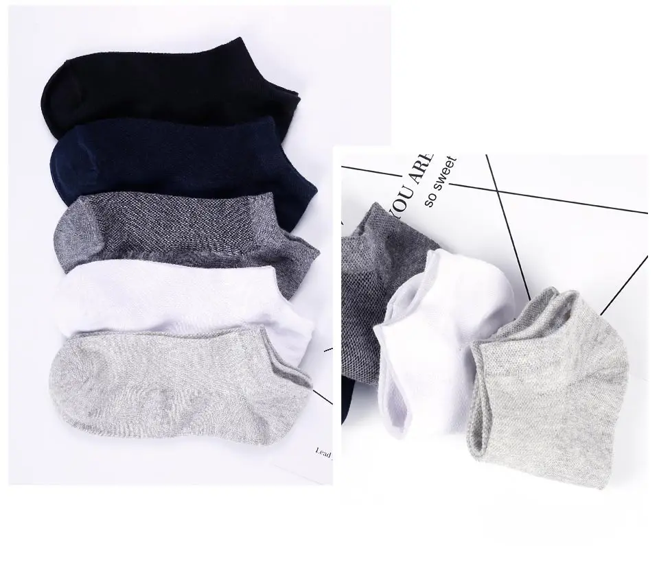 08 invisible cotton socks