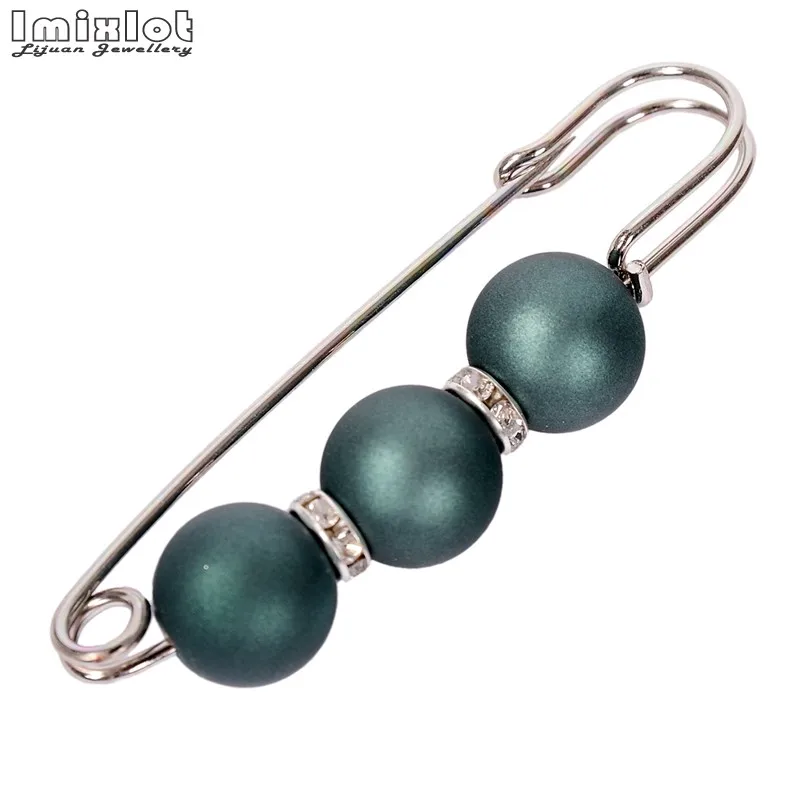 Large Brooch Vintage Brooch Female Fashion Broche Hijab Pins And