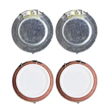 OOTDTY 2Pcs 27mm Speaker Vibration Resonance 3W 4 Ohm High Fidelity Audio Stereo New