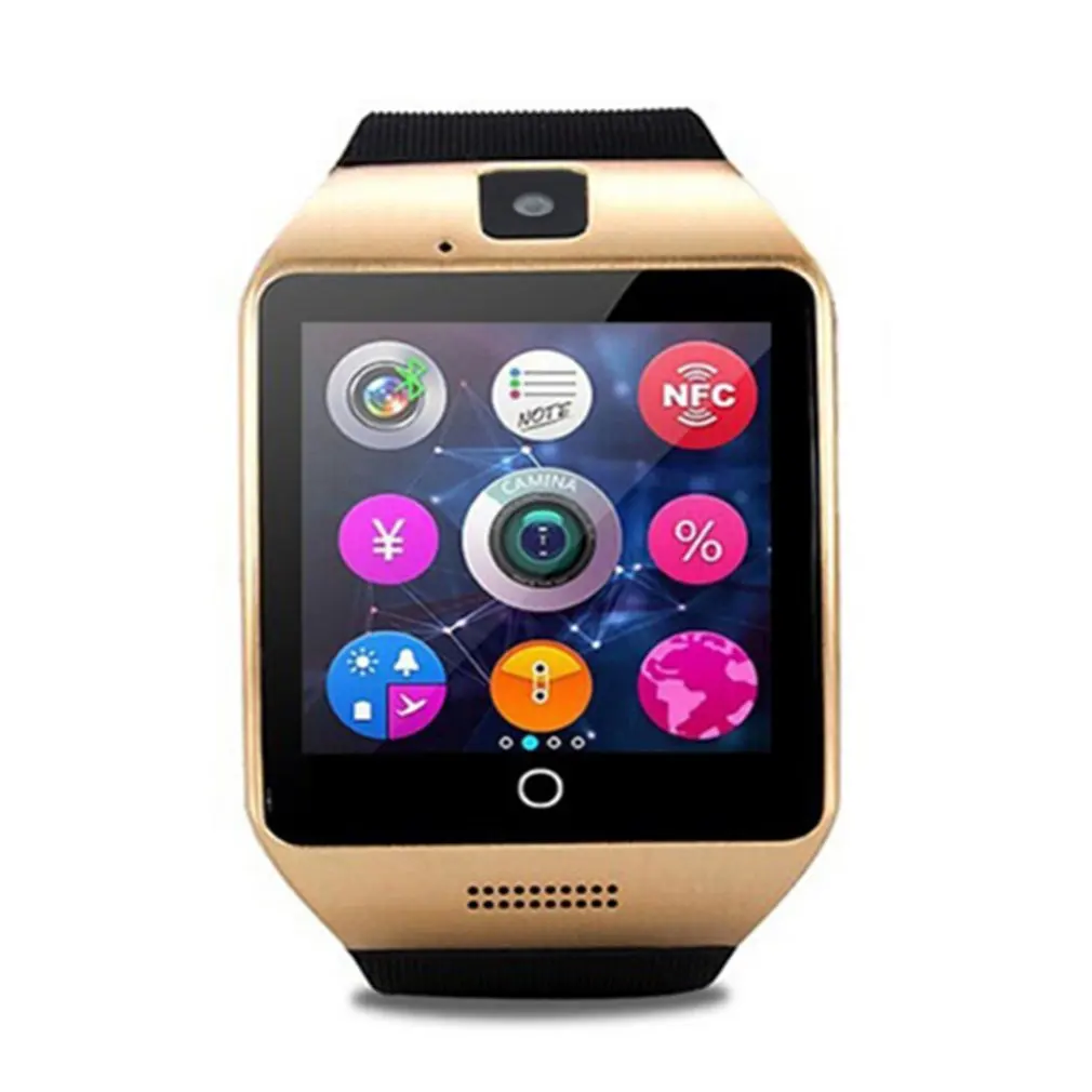 

Q18 Smart Bracelet Watch Sport Pedometer Fitness Tracker Smartwatch Band SIM Card For Android for IOS Phone Bluetooth 2019