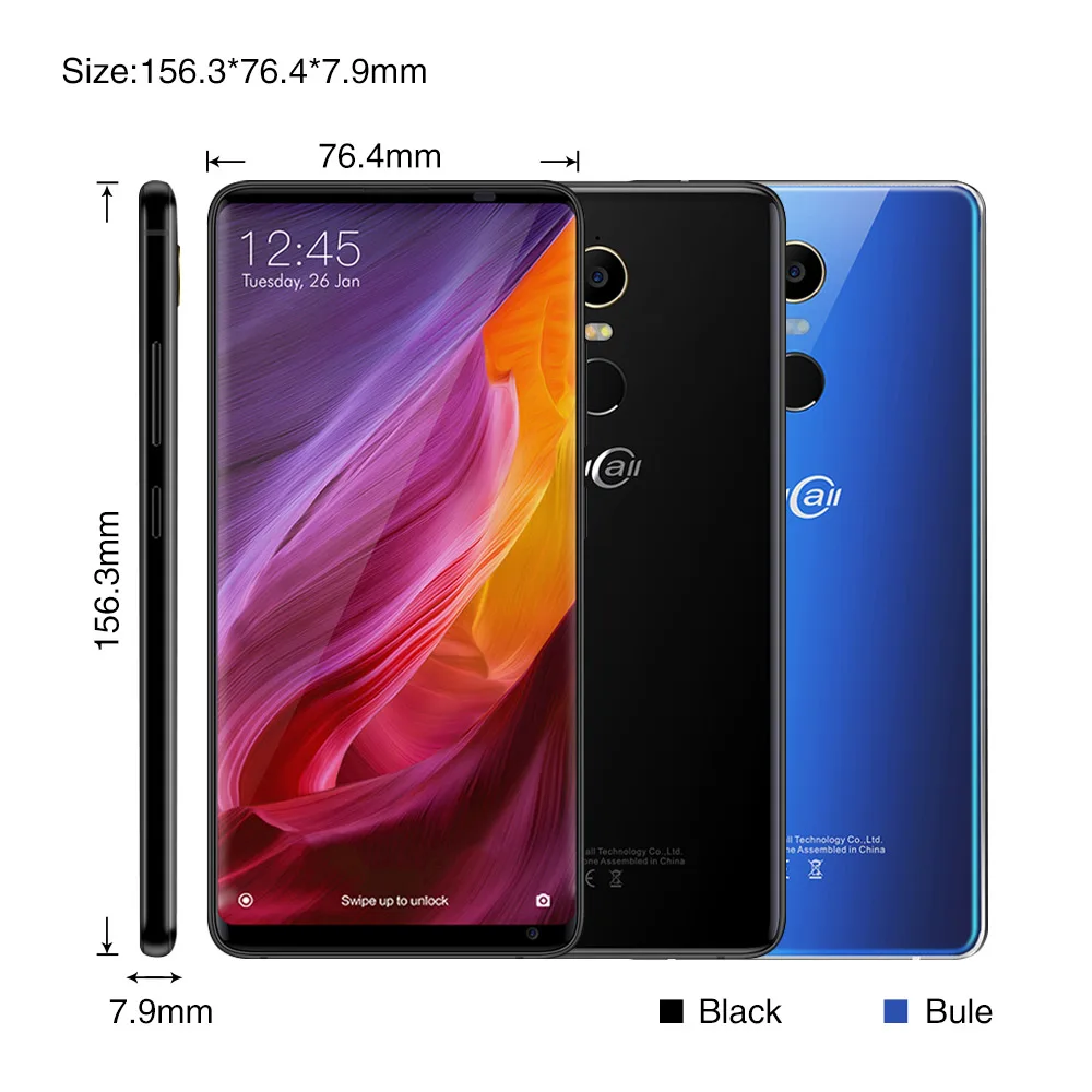  AllCall MIX 2 4G Mobile Phone Helio P23 Octa-Core 6GB RAM 64GB ROM 18:9 5.99 Inch FHD+ 16MP+8MP Wir
