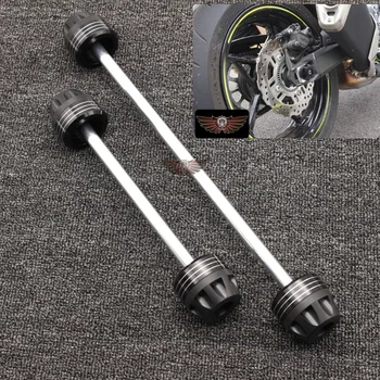

For DUCATI MONSTER 696 2009-2014 10 11 12 13 Motorcycle Rear Front Axle Fork Crash Sliders Wheel Protector Falling Protection