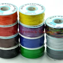 Один рулон 30AWG обмоточный провод, луженая медь твердая, ПВХ изоляция