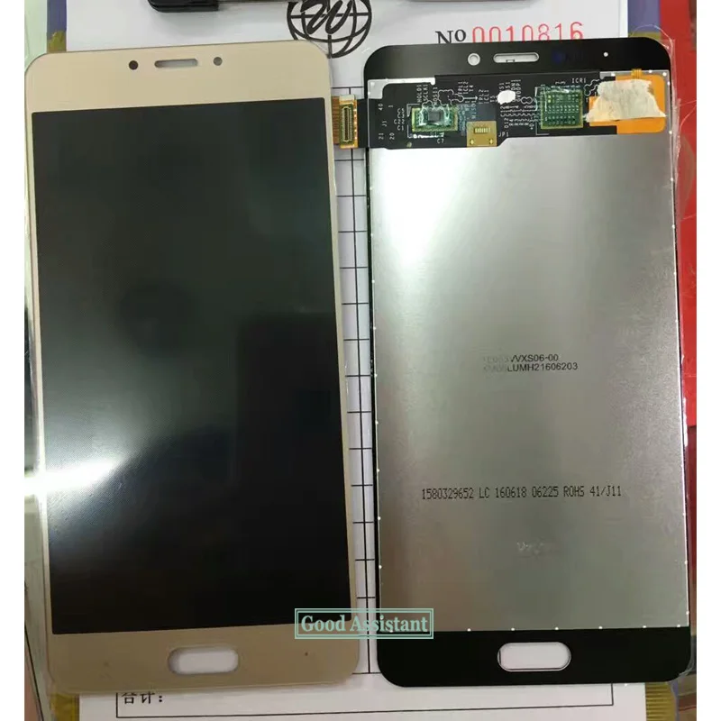 

100% Tested High Quality 5.5 inch White/Black/Gold For Blu Vivo 6 Six LCD Display + Touch Screen Digitizer Assembly Replacement