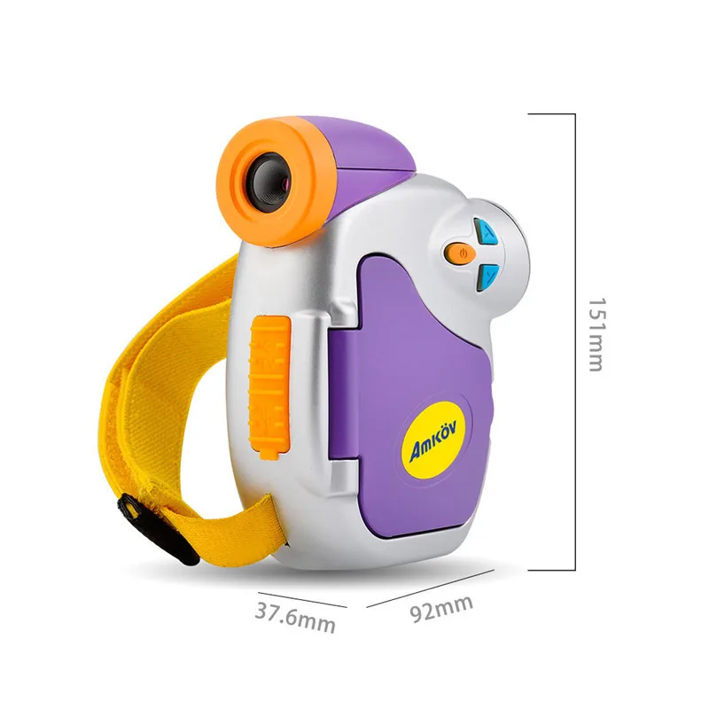 1.5 Inch Color Display Mini Children Kids Camera 5 Megapixel High-definition Network Camera Digital Photo Camcorder