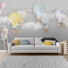 Beibehang индивидуальные Экологически чистые обои Скандинавский минималистский Жираф шар Детская комната фон обои домашний декор
