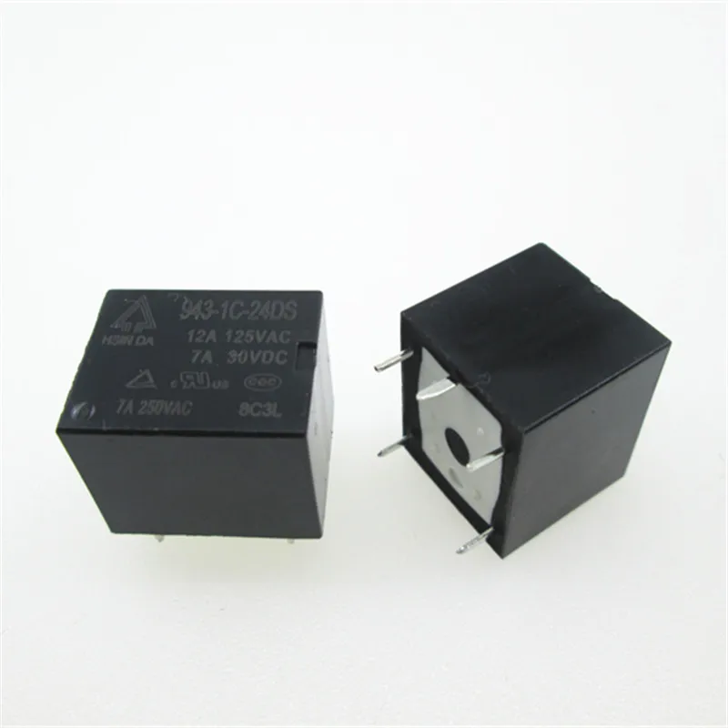 Горячая новинка реле 943-1C-24DS 943-1C-24DS-24VDC 24DS 24VDC DC24V 24V DIP5 5шт.лот (art.: 795eab66e) - 795eab66e