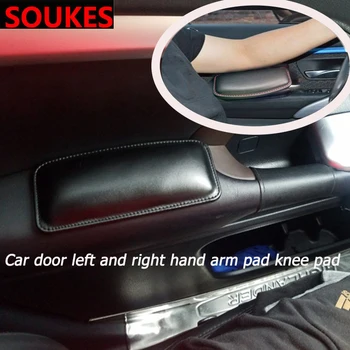 

Car Door Left Right Hand Armrest Pad Knee Pad Support For Alfa Romeo 159 147 156 166 GT Mito Acura MDX RDX TSX Fiat 500 Punto