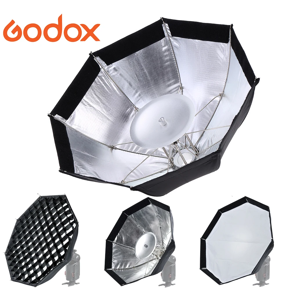 Godox S7  Softbox 48    Octagon     WITSTRO AD360 AD180  Speedlight