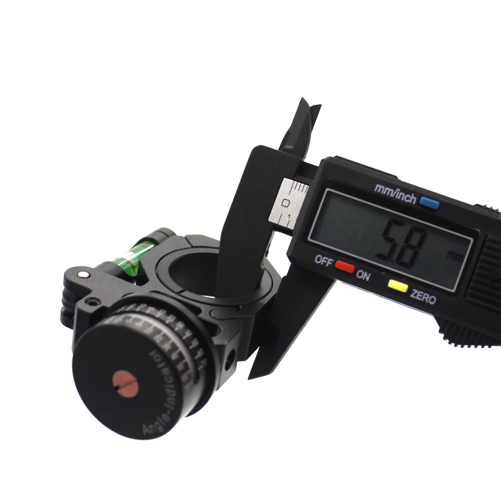 Anel de Montagem Melhor Rifle Bolha Nível Scope Ângulo Indicador se Encaixa 1 Polegada - 30mm Esquerda Direita Acampamento Caça Anti-cant 17 montagem esquerda direita acampamento caça anti-cant
