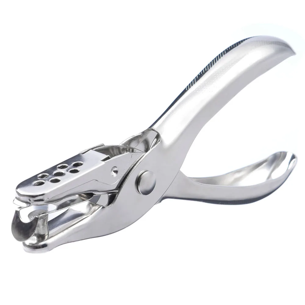 NEW 6MM School Office Metal Single Hole Puncher Hand Paper Punches