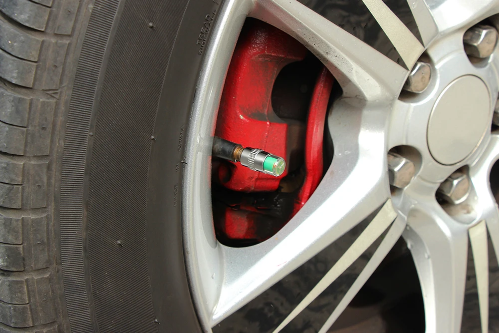 4 шт. 2.4Bar 36PSI авто монитор давления в шинах клапан стволовых колпачков сенсор индикатор глазное предупреждение диагностический набор инструментов