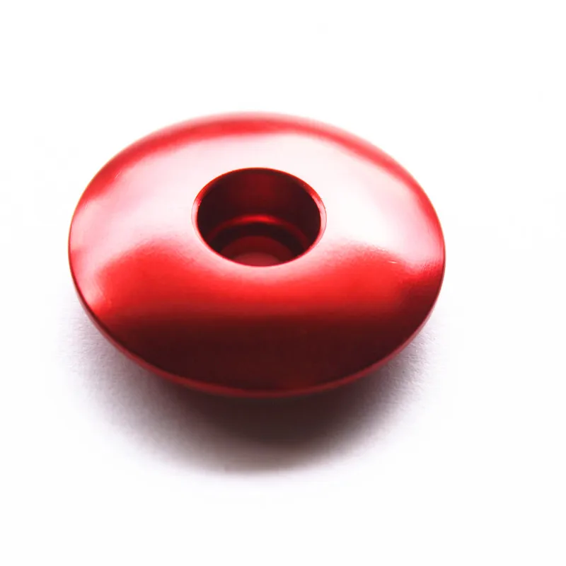 

2016 New mtb bike headset cap Al 7075 cnc for bicycle stem top cap 6 color bike accessories