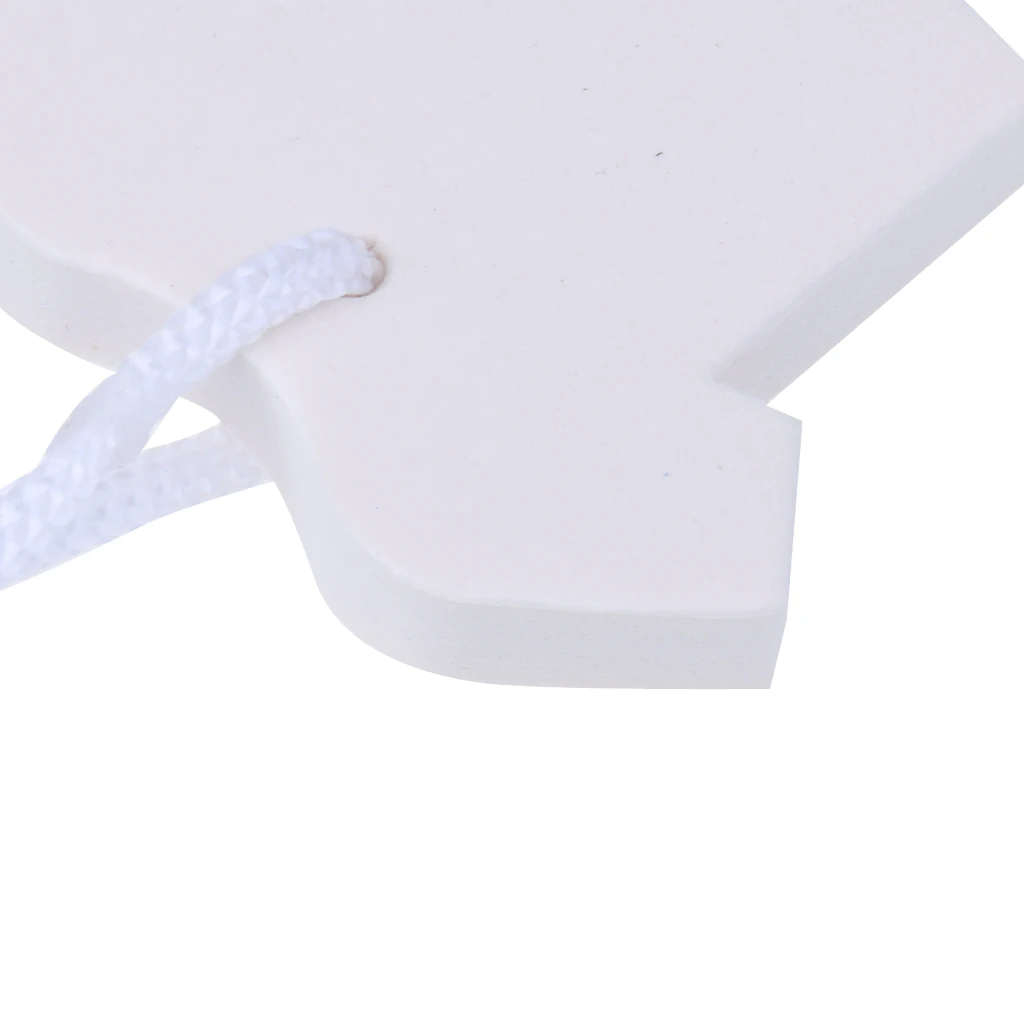 Key Ring Floating Boat Key Chain Key Ring -Marine/Water Sports/Creative Foam Keychain- White T Shirt for Fishing Boating Kayak