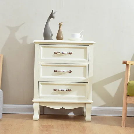 

Nightstands Bedroom Furniture oak solid wood bedside table night stand mesitas de noche side table bedroom storage cabinet hot