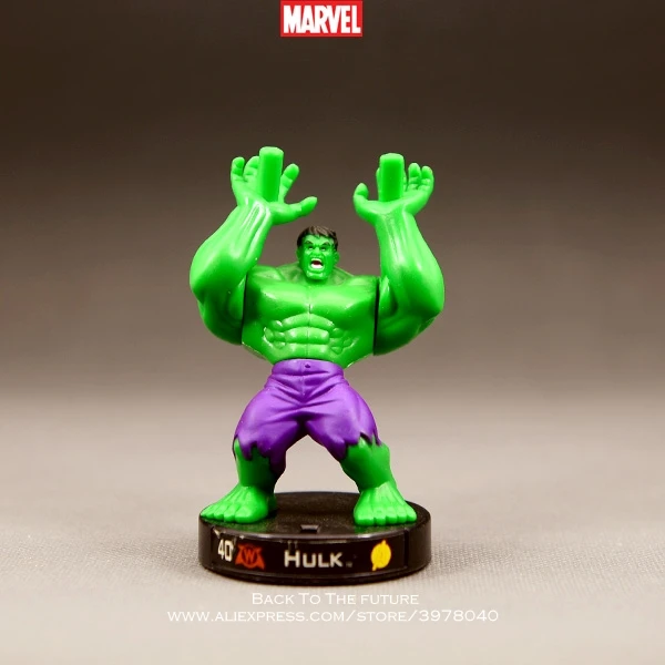 

Disney Marvel Avengers Hulk 8cm Action Figure Anime Mini Decoration PVC Collection Figurine Toy model for children gift