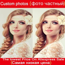 Алмазная мозаика на заказ, фото, вышивка крестиком, 5D, сделай сам, Алмазная мозаика, картина cutom, алмазная вышивка, стразы, подарок на Рождество