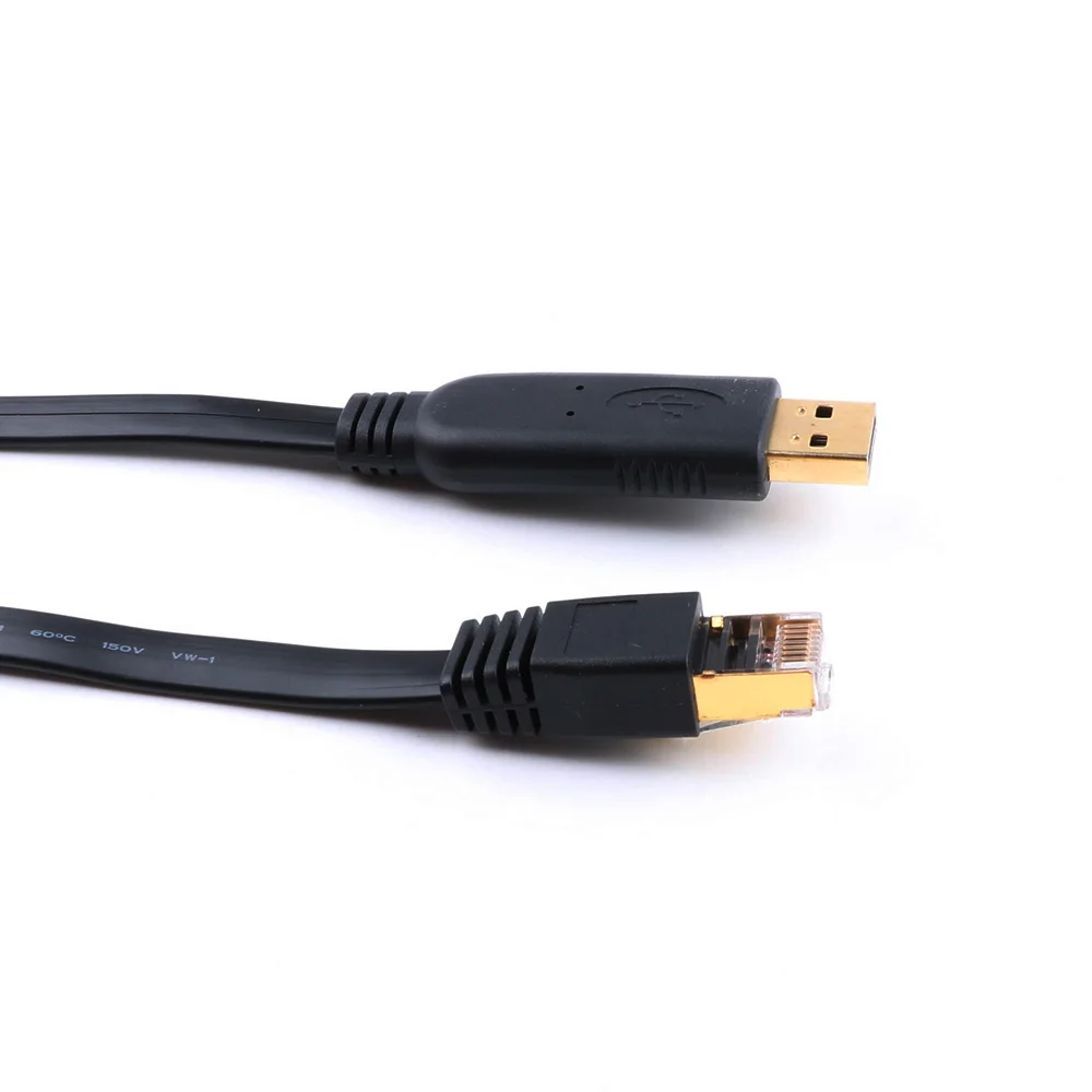 FTDI USB к RJ45 консольный кабель Золотая заглушка адаптер для Huawei Cisco маршрутизатор
