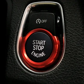 

Ignition Button Cover Trim Knob Console Engine Start Switch Ring Auto Car