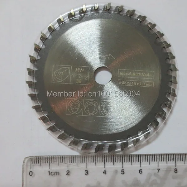 85x36Teeth 5 шт./лот, мини-Электрический пилы multi алюминиевый режущий диск, алюминиевый режущий диск,! TCT режущий диск