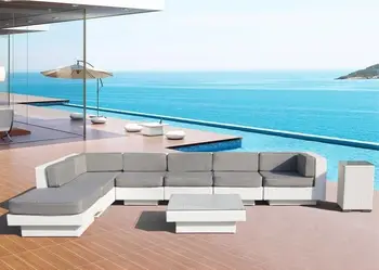

beach luxury euro modern sectional sofa wicker patio furniture