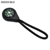 5pcs/pack Compass Zipper Pull With Strap For Backpack Gym Suit Garment Accessories Black ► Photo 3/6