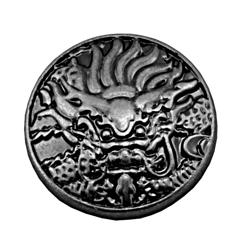 

3CM Vintage Silver Color Chinese Dragon Concho Screw Back Leather Craft
