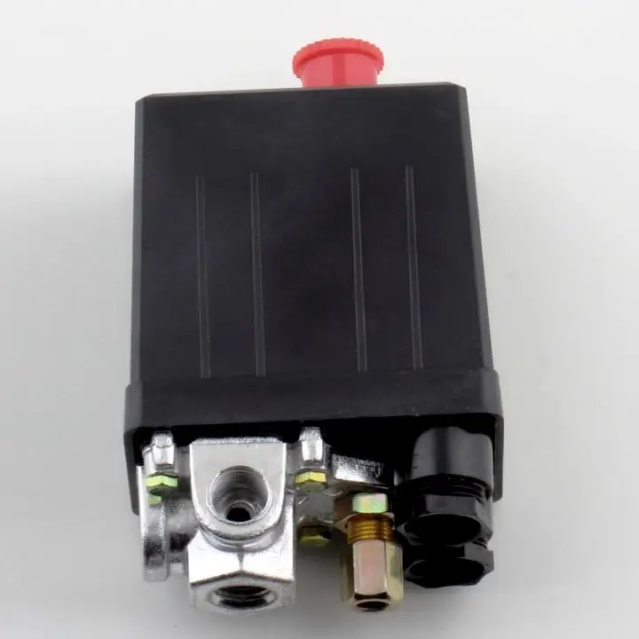 

1pcs Heavy Duty 240V 16A Auto Control Auto Load/Unload Air Compressor Pressure Switch Control Valve 90 PSI -120 PSI Drop Ship