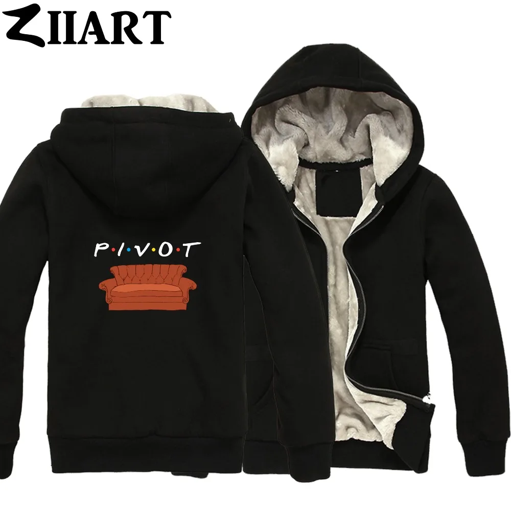 o P Pleine Hiver v Zip light Amis i Canapé Automne white navy Couple Filles Ziiart Black Gray tPivot Plus Le Police pink Blue Vêtements Femme Velours Parkas JlFc3TK1