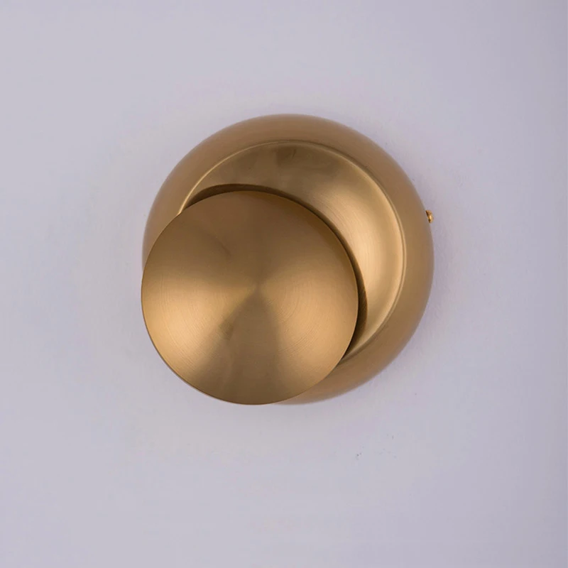  Nordic creative rotatable wall lamp bedroom foyer study LED decorative light hotel restaurant cafe  - 32889084480