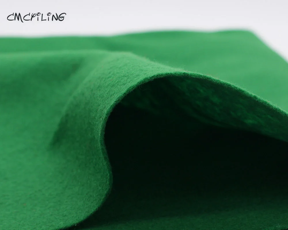 green felt cloth