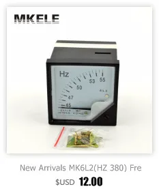 Новые поступления MK6L2(Гц 380) частота портативный КСВ метр цифровой счетчик Герц указатель частотомер Китай