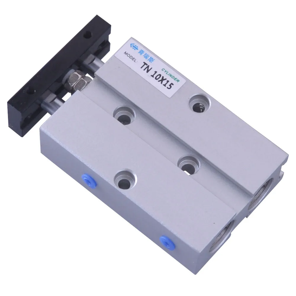 

TN10x15-S Two-axis double bar New Air Cylinder Double-shaft Double Rod 10mm Bore 15mm Stroke Pneumatic Cylinder