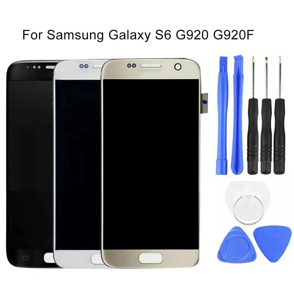 

Replacement LCD Screen Display Touch Digitizer for Samsung Galaxy S6 G920 G920F LCD Screen Display Touch Digitizer