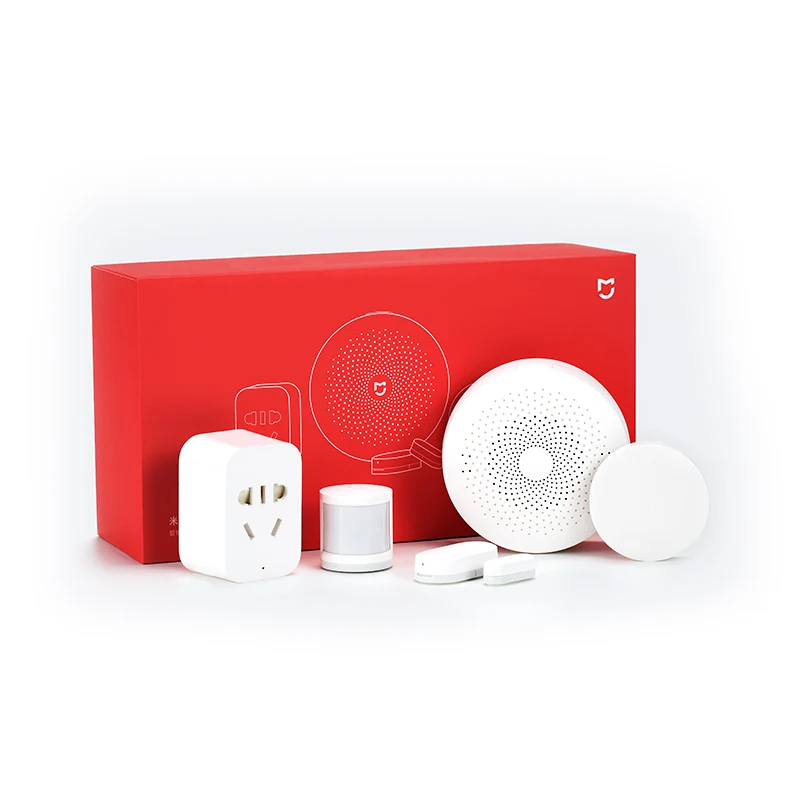  Original Xiaomi Mijia Gift Box Smart Home Kit Gateway Door Window Sensor Human Body Sensor Wireless
