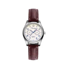 Chaxigo brand 2016 mini ladies watches top luxury brand small case designer black brown clock women leather Quartz Watch