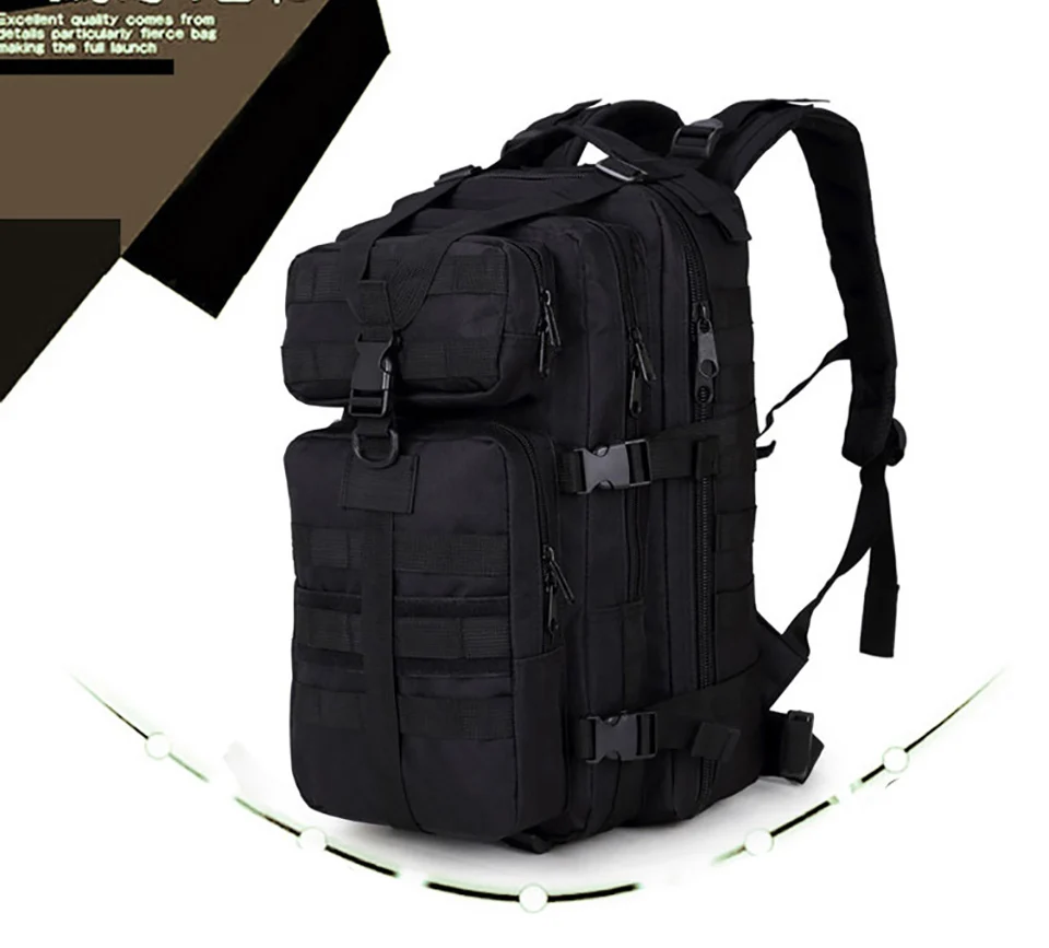 Günstige 600D Wasserdichte Military Tactical Assault Molle Pack 35L Sling Rucksack Armee Rucksack Tasche für Outdoor Wandern Camping Jagd