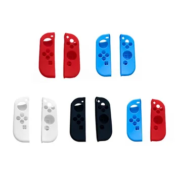 

5 styles For NS Game Accessories Soft Silicone Case Cover Skin Left Right for Nintend Switch Joy-Con NS NX Console Controller