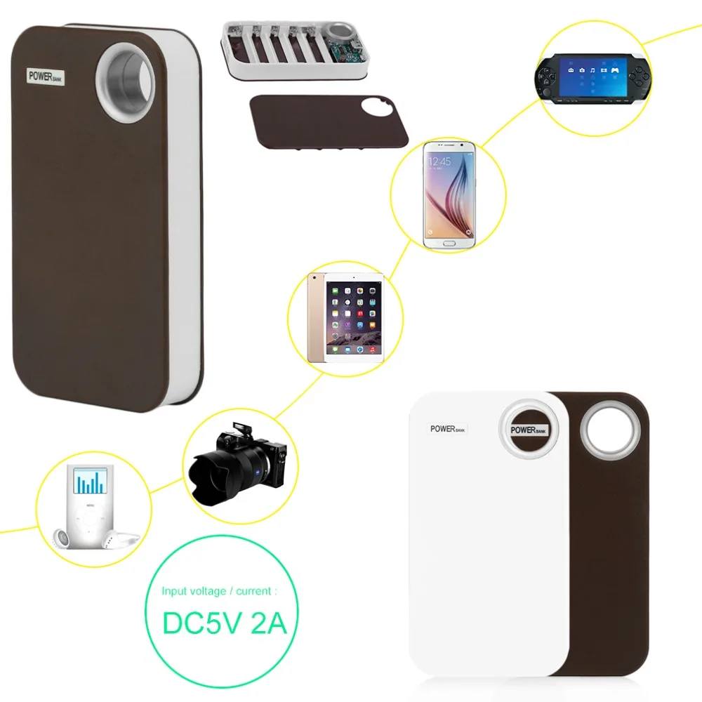 15000mAh Dual USB 5*18650 Portable Power Bank Case External Backup Battery Charger DIY Fast Powerbank Shell Case Box For iPhone 15000mAh Dual USB 5*18650 Portable Power Bank Case External Backup Battery Charger DIY Fast Powerbank Shell Case Box For iPhone